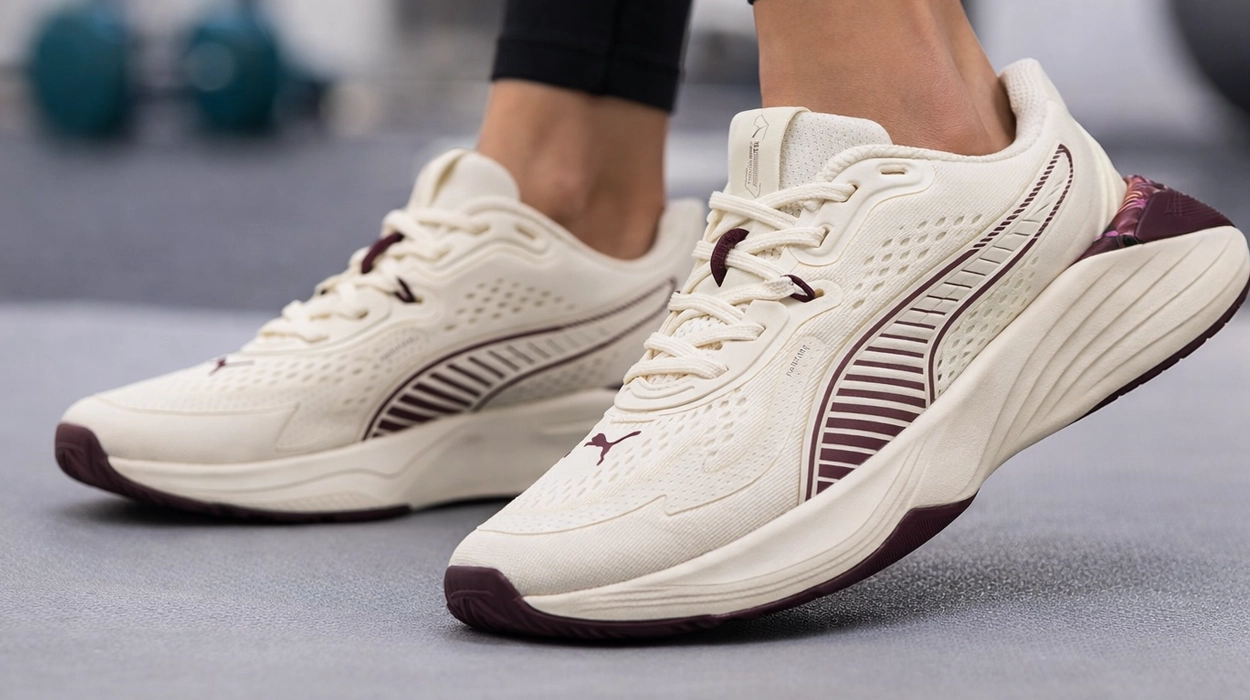 Chollo Zapatillas de entrenamiento Puma PWR Hybrid TR Floral Ribbon Cross para mujer por sólo 40€ con envío gratis (50% de descuento)