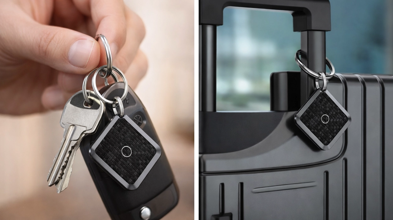 Mantén llaves, maletas, móviles y otros objetos de valor bien controlados con este pack de 2 localizadores para iOS por menos de 8 euretes