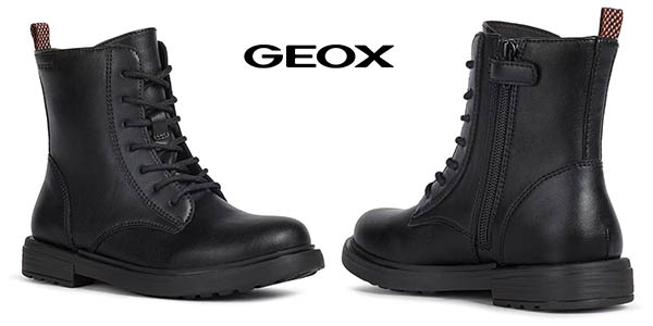 Chollo botines Geox J Eclair Girl D para niñas por solo 29,95€ con envío gratis (50% de descuento)