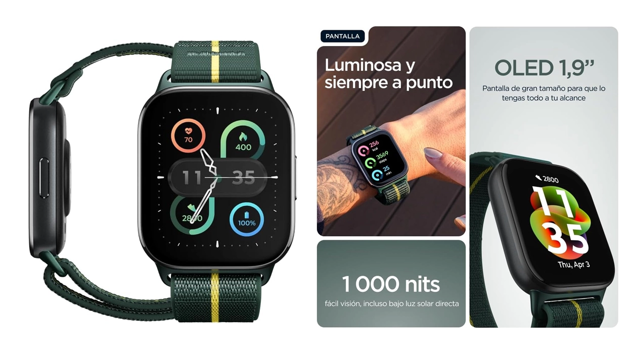 Chollo Smartwatch Moto Watch Fit por sólo 48,64€ con envío gratis (51% de descuento)