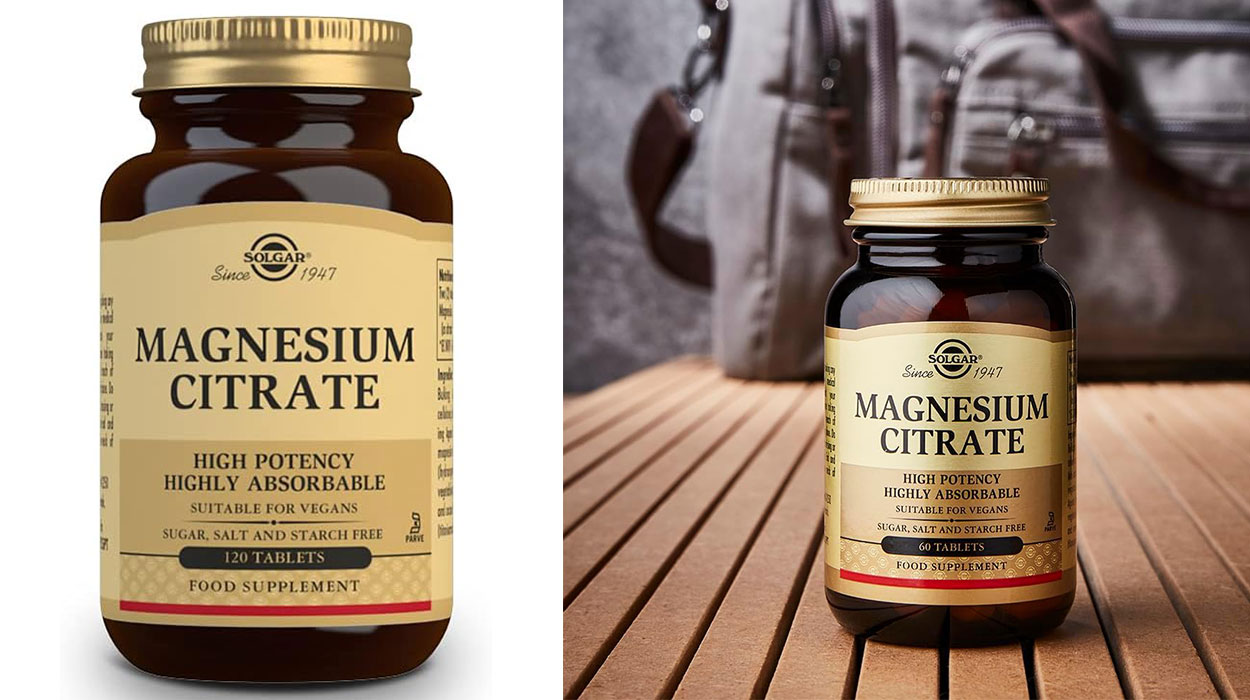 Chollo Citrato de Magnesio Solgar de 120 cápsulas por sólo 17€ (-51%)