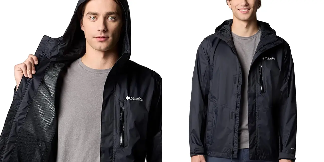 Chollo Chaqueta Columbia Pouring Adventure III para hombre por sólo 50€ con envío gratis (50% de descuento) ¡Una ganga!