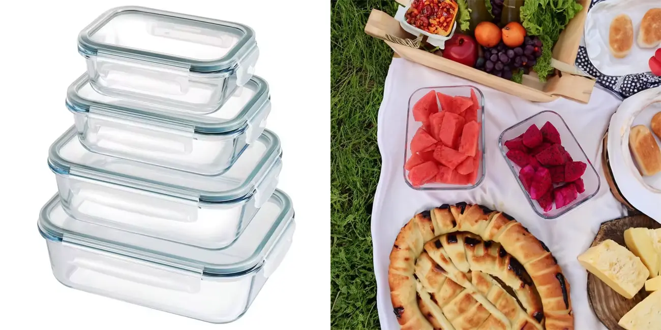 Di adiós al plástico: este pack de 4 fiambreras de vidrio hermético apto para lavavajillas tiene valoraciones TOP y cuesta sólo 12,46€ (-62%)