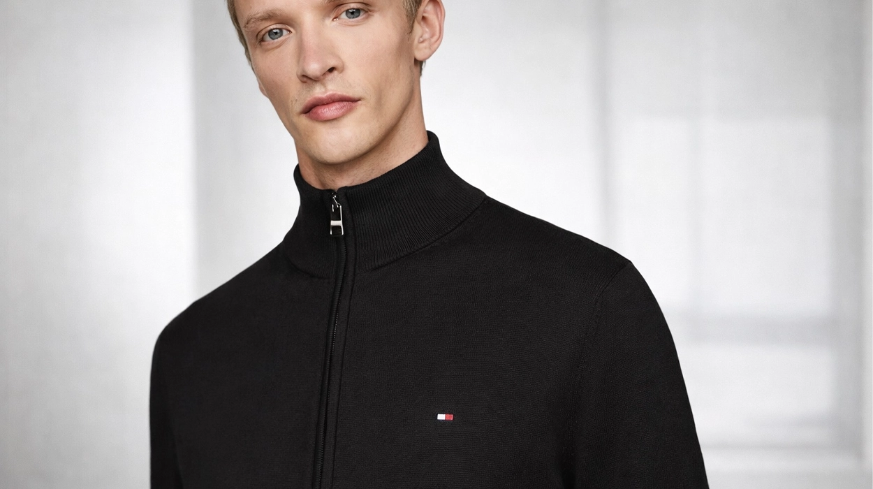 Estilo sport con el sello de Tommy Hilfiger: Esta sudadera premium con cremallera está hoy rebajada a mitad de precio en Amazon