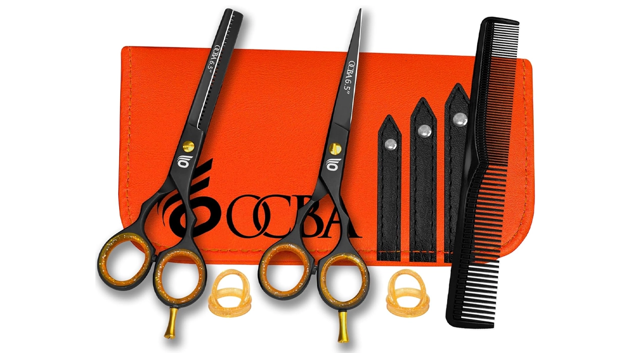 Este set de tijeras de peluquería de calidad con más de 4.000 opiniones perfectas es ideal para arreglarte el pelo en casa por menos de 17€