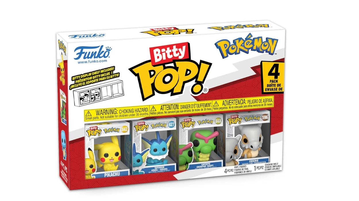 Chollo Funko Bitty Pop! Pokémon por sólo 9,99€ (23% de descuento)