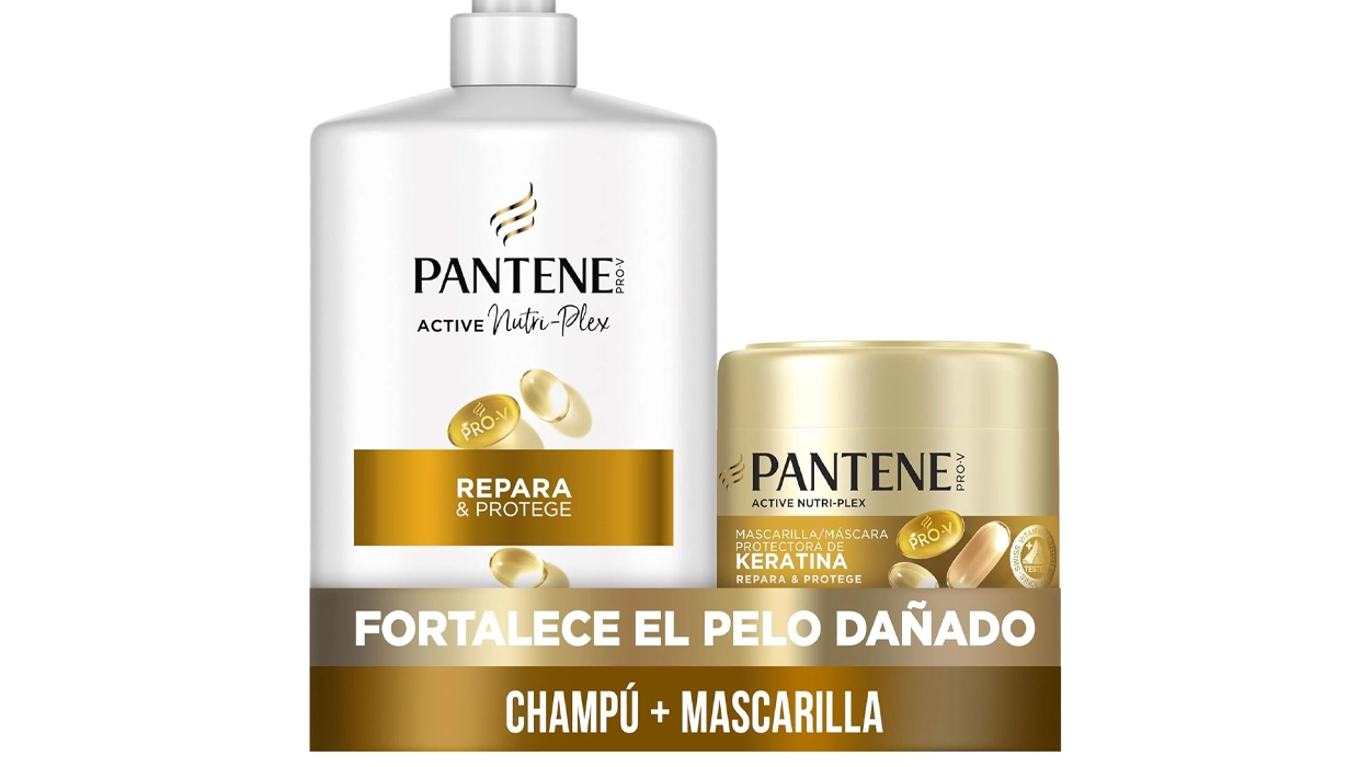 Chollo Pack Champú Pantene Pro-V Repara Y Protege de 1 litro + mascarilla de 500 ml por sólo 13,49€ (-34%)