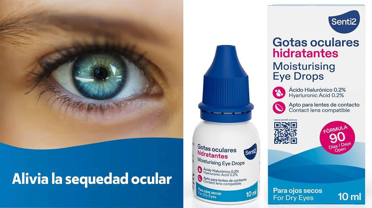 Chollo Gotas hidratantes Senti2 para ojos secos por sólo 4,20€ (-38%) ¡Bajan más!