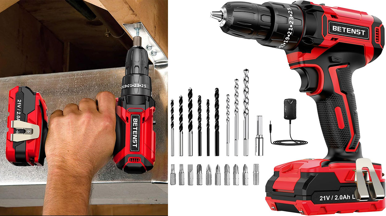 Emprende con éxito todo tipo de trabajos de bricolaje con este taladro percutor que hoy tiene un precio brutal