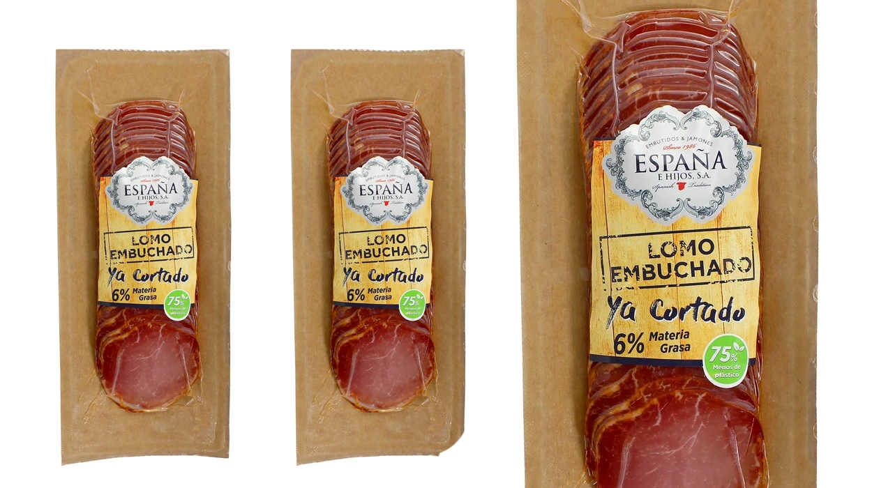 Chollo Pack de 3 paquetes de lomo embuchado cortado España e Hijos de 200 g por sólo 13,59€ con cupón y envío gratis (-40%)