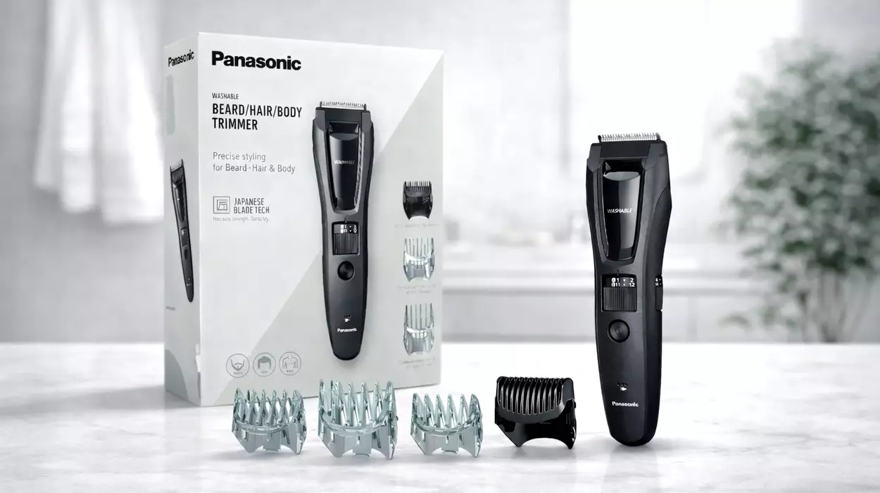 Chollo Panasonic ER-GB62-H503 Trimmer de Barba, Cabello y Cabello Corporal para Hombres por sólo 29€ con envío gratis (-51%)