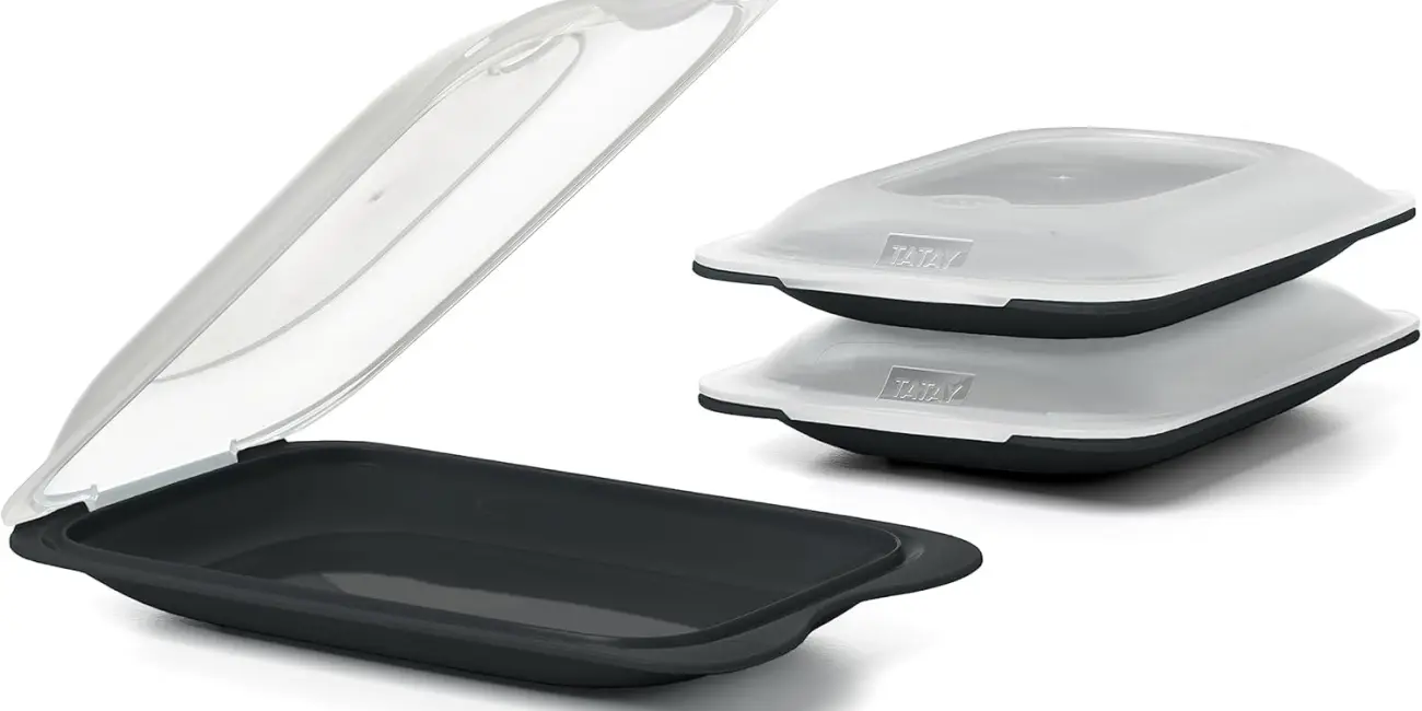 Chollo Set de 3 portaembutidos Tatay Fresh apilables libres de BPA por sólo 5,20€ (42% de descuento)