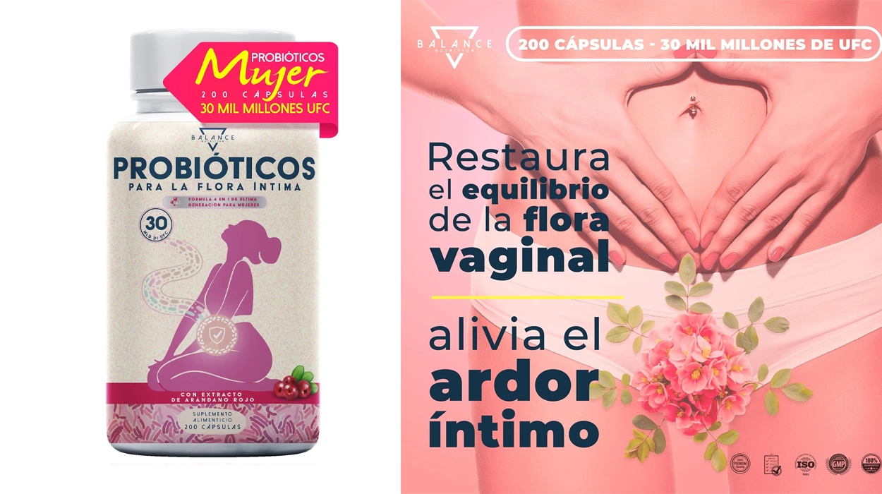 Chollo Probióticos mujer para la flora intima 200 cps por sólo 17,05€ (14% de descuento)