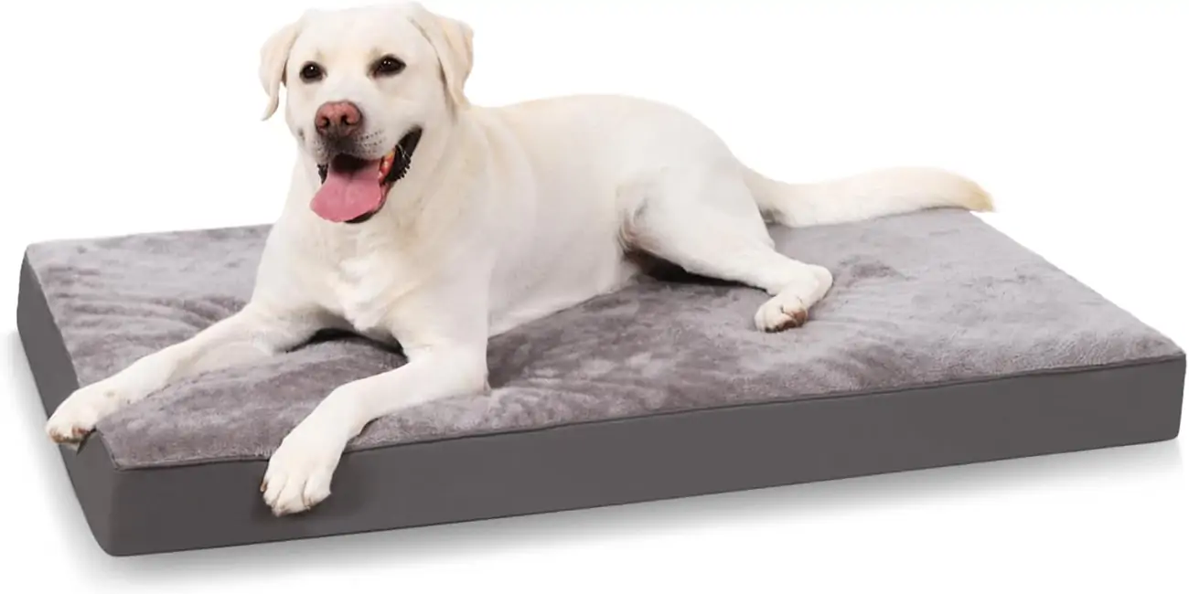 Chollo Cama ortopédica grande KSIIA 90 x 55 cm para perros por sólo 18,14€ (30% de descuento)