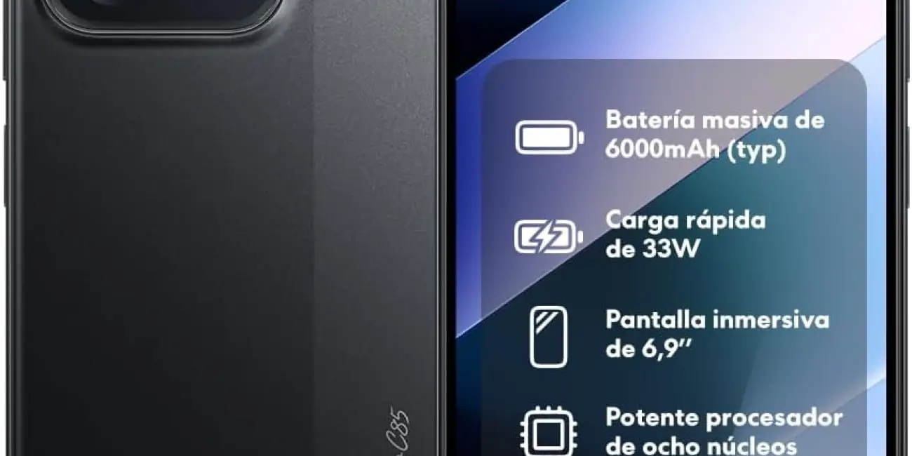 Chollo Smartphone Xiaomi Poco C85 de 6GB + 128GB por sólo 89,99€ con envío gratis en Amazon