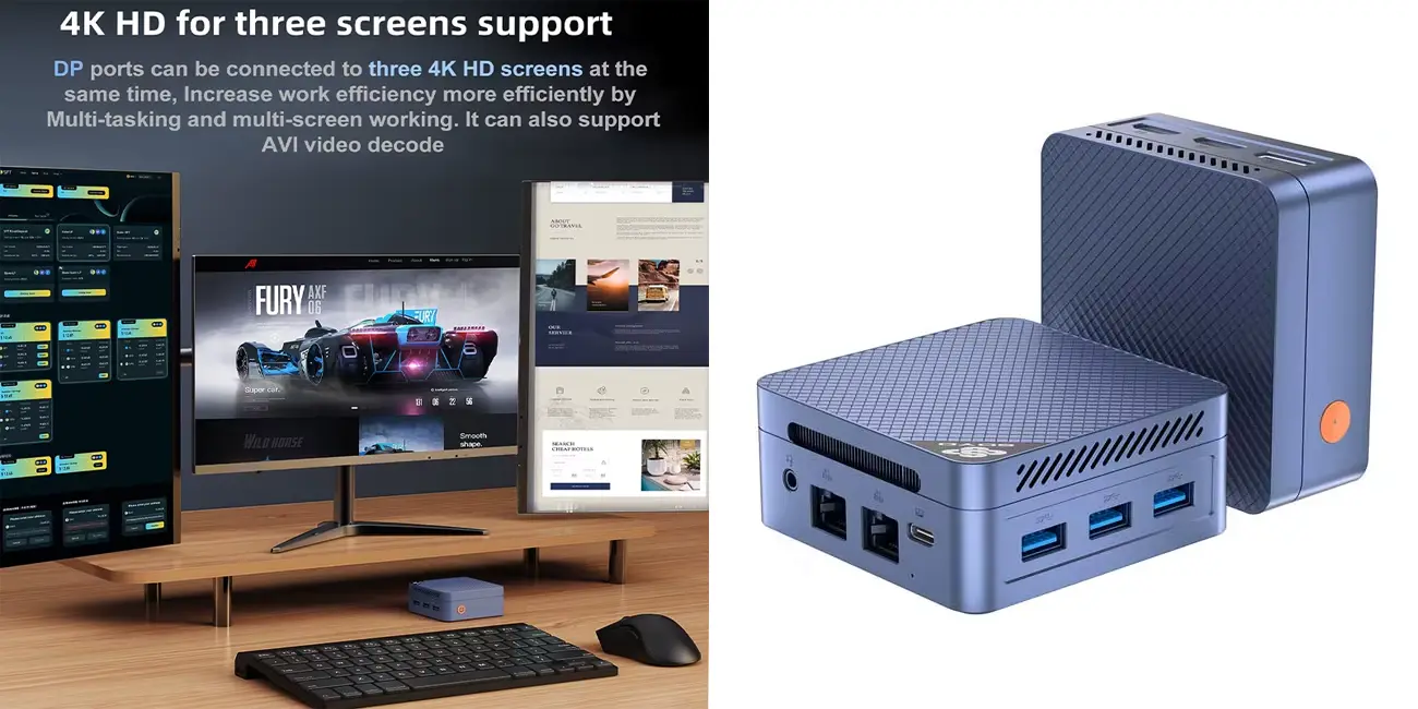 Chollo Mini PC SOYO M4 Mini (Lake N150, 12 GB, 512 GB SSD, W11 Pro) por sólo 155,06€ con envío gratis (-47%)