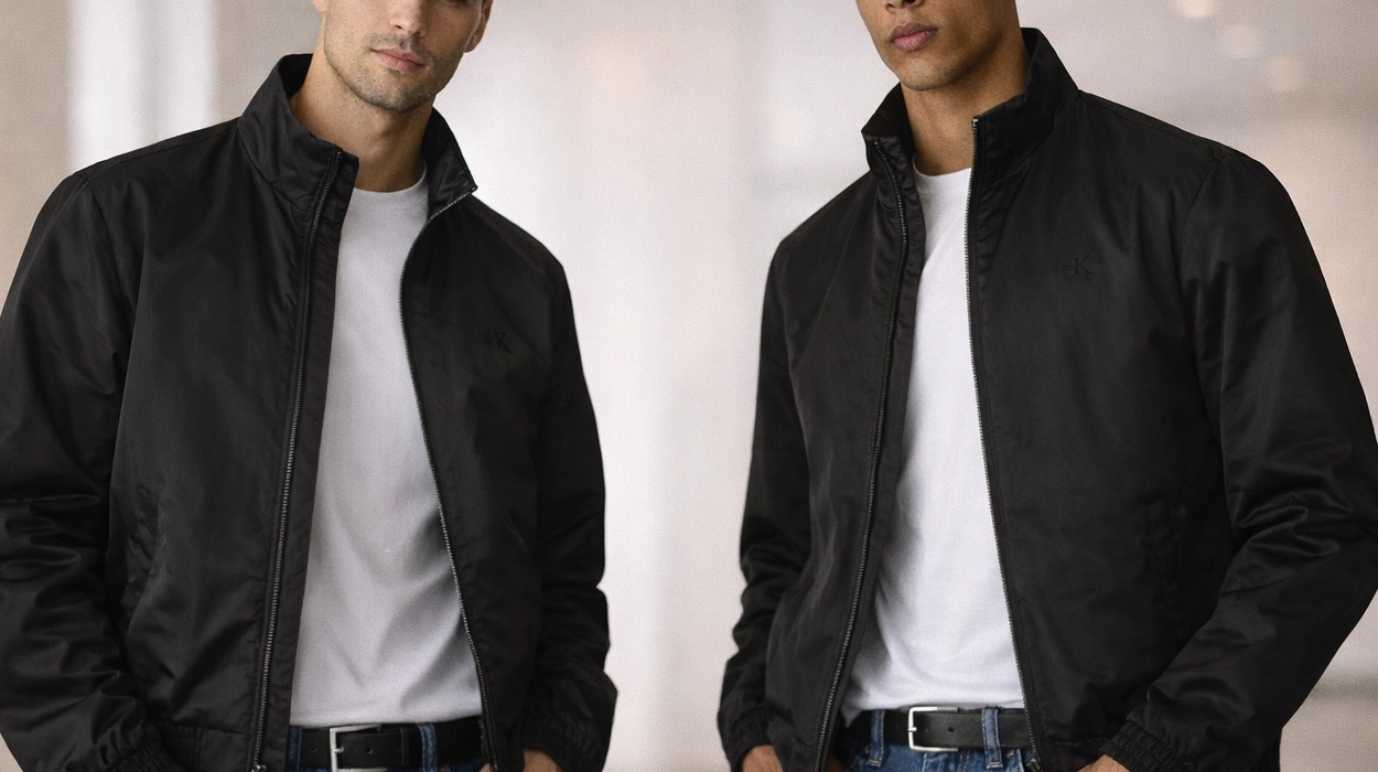 Chollazo Chaqueta Calvin Klein Ls Padded Harrington Jacket para hombre por sólo 59,96€ con cupón y envío gratis (60% de descuento)