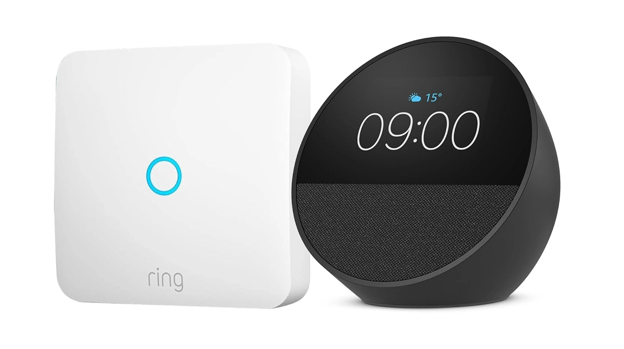 Domótica fácil: Despertador Echo Spot con Alexa + Ring Intercom para abrir el portal desde el móvil por sólo 69,99€ con cupón (-33%)