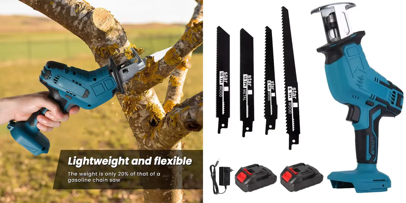 Esta sierra eléctrica sin cables por menos de 21€ se cuela entre las más interesantes para bricolaje