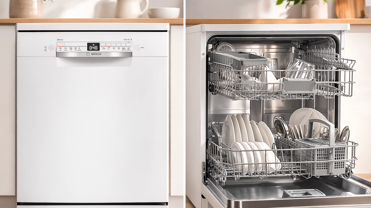 Este lavavajillas de 13 servicios Bosch Serie 2 Home Connect se conecta a tu Wi-Fi para que lo programes desde donde quieras y hoy está al mejor precio de todo internet en Amazon