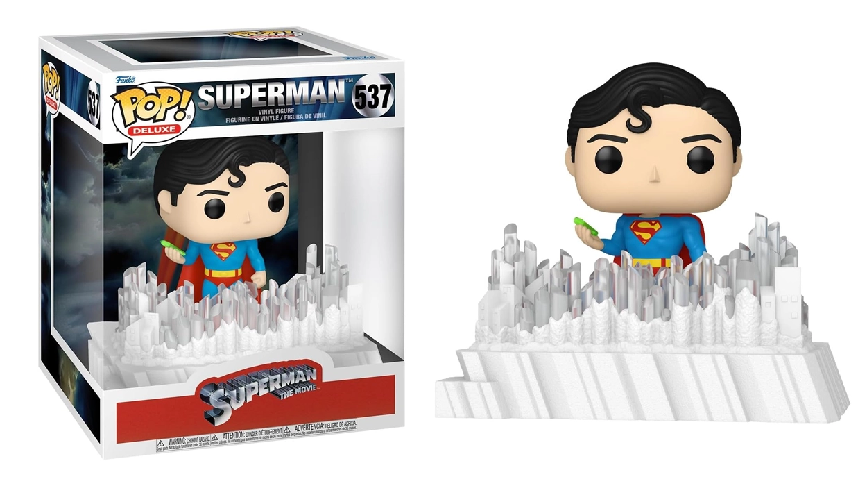 Chollo Funko Pop! Deluxe: Superman (1978) Fortaleza de la soledad por sólo 19,99€ (33% de descuento)