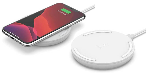 Chollazo Cargador inalámbrico Belkin Boost Charge de 10 W con tecnología Qi por sólo 9,99€ (-60%)