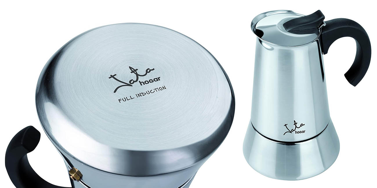 Chollo Cafetera italiana Jata CAX104 de 6 tazas por solo 10,90€ (-29%)