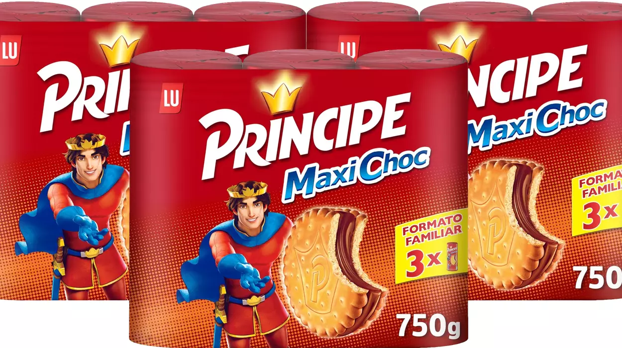 Chollo Pack x9 Paquetes de galletas Príncipe Maxi Choc por sólo 12,72€ con 3×2 (-33%) ¡A 1,41€ cada paquete!