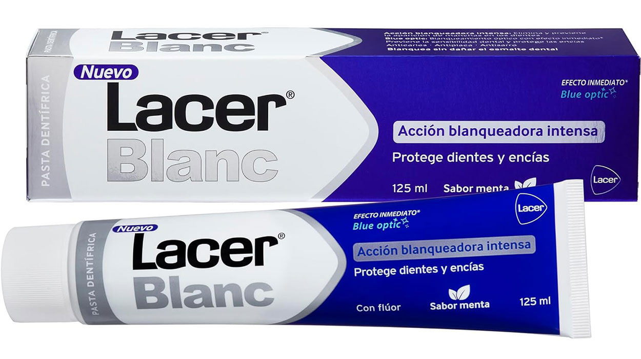 Chollo Pasta de dientes blanqueadora Lacer Blanc por sólo 6,98€ (-18%)