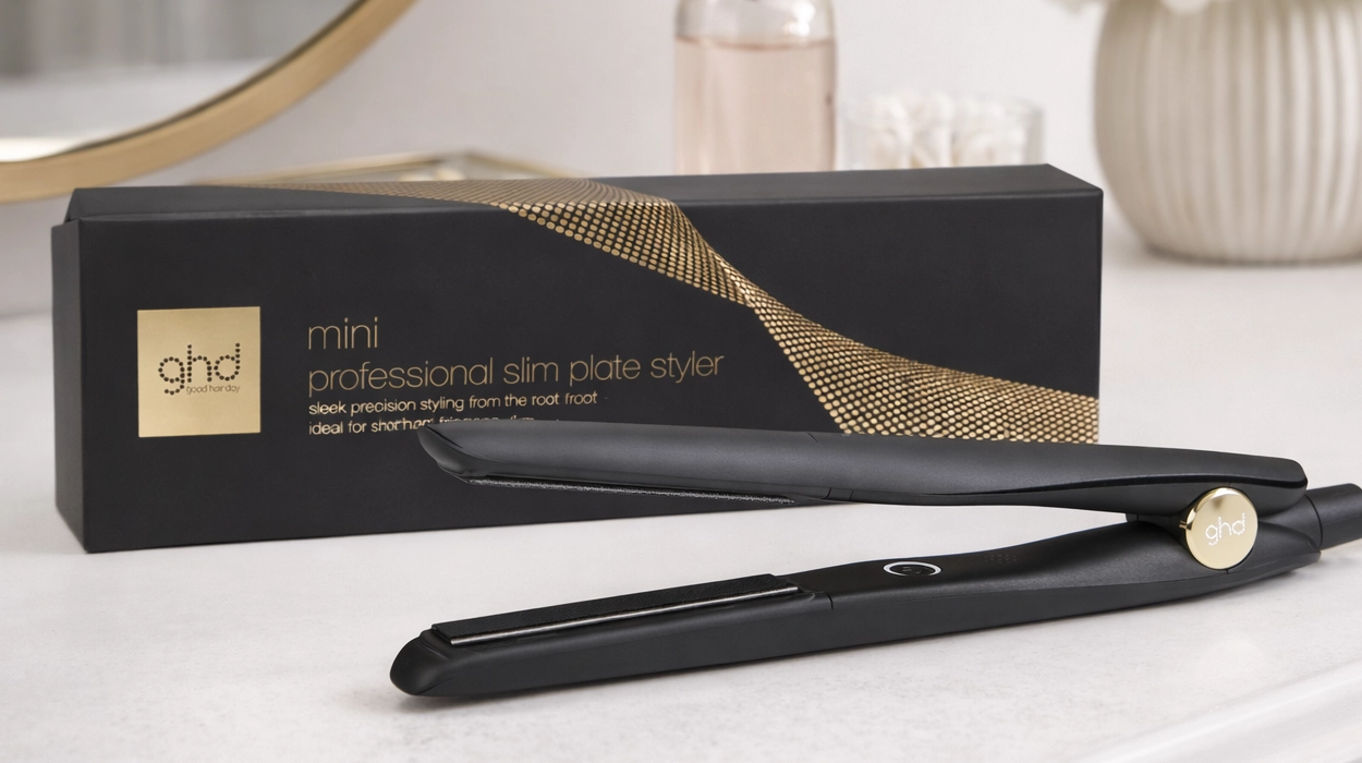 Chollo Plancha de pelo profesional ghd Mini Styler para cabello corto y flequillo por sólo 140,99€ con envío gratis (38% de descuento)