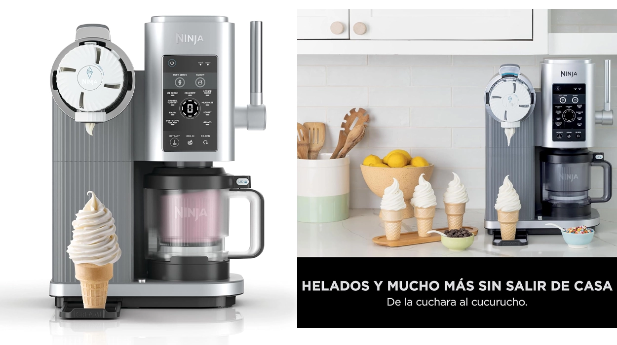 Disfruta del verano con esta máquina Ninja CREAMi para hacer helados, sorbetes, batidos y más, que hoy baja de precio con un 20% de descuento