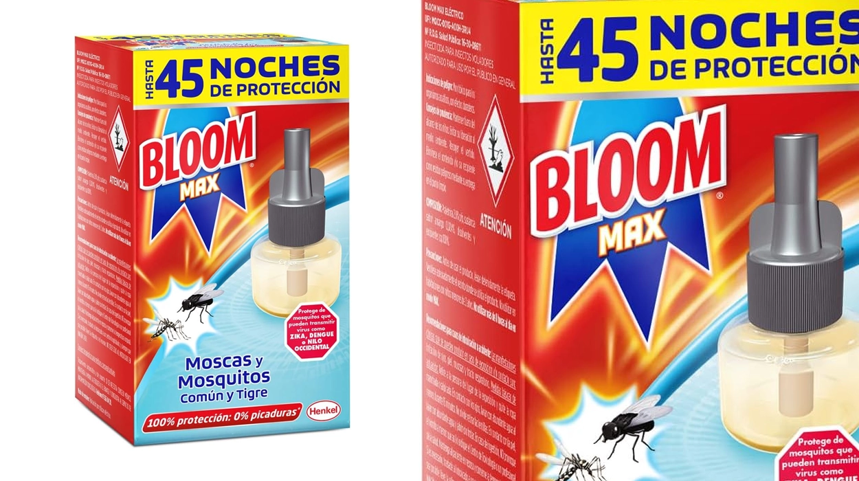 Chollo Pack x4 Recambios insecticida eléctrico Bloom Max antimosquitos por solo 15,50€ ¡3,88€ cada uno!
