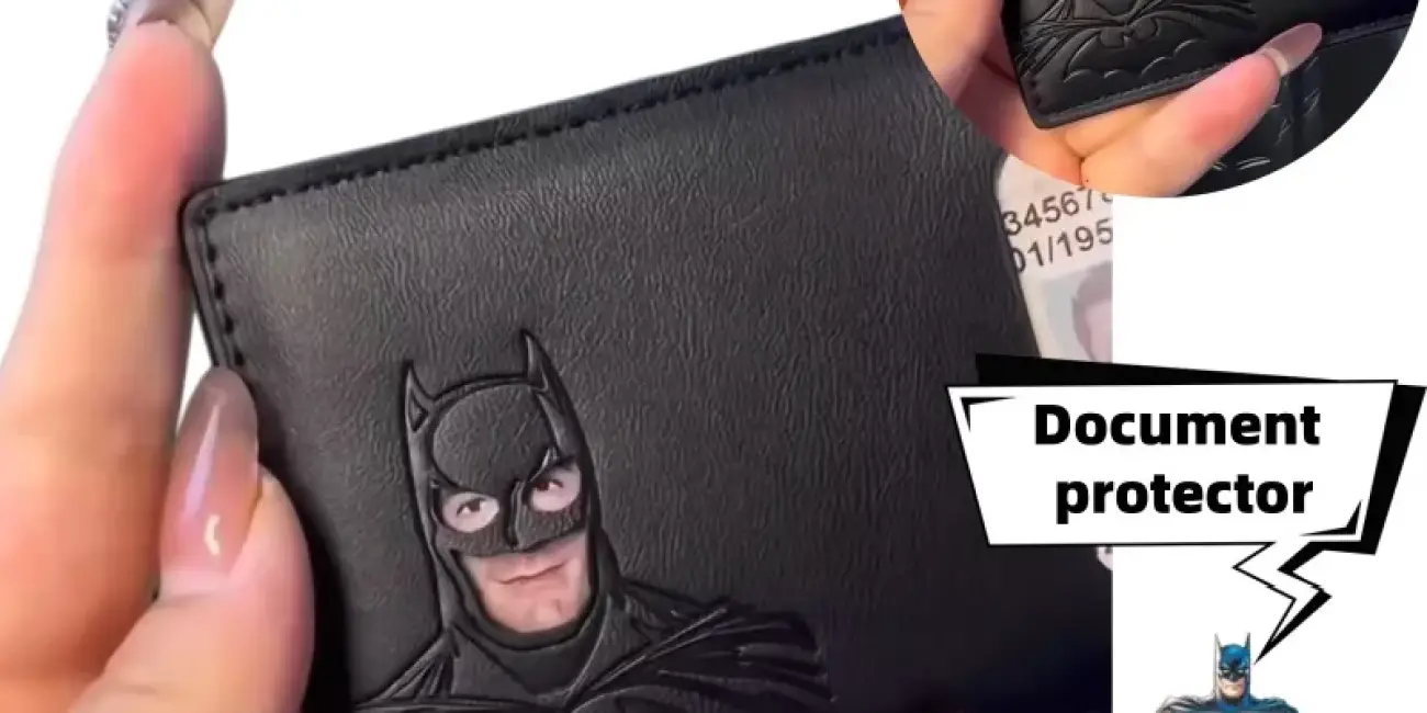 🦇 Tarjetero Batman por sólo 2,53€: lleva el DNI como si salieras de la Batcueva (chollo desde AliExpress)