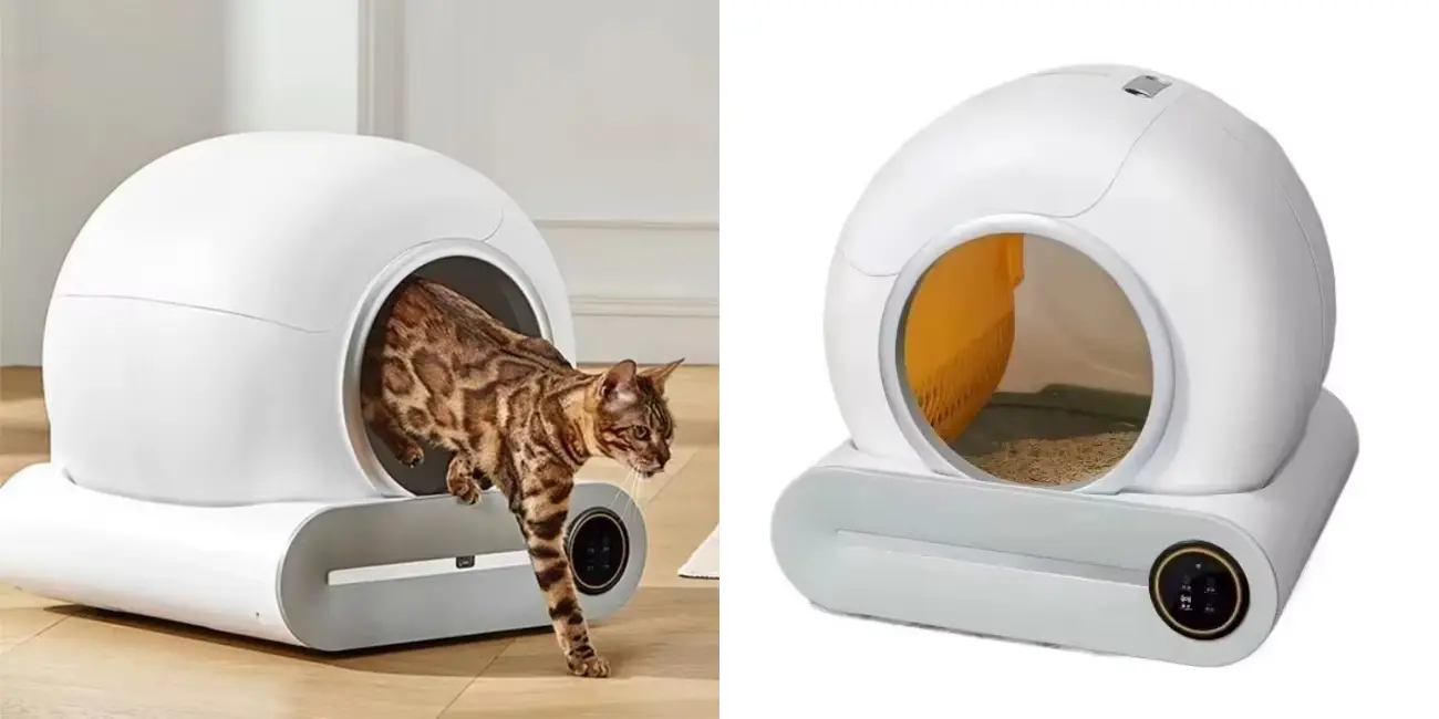 Chollo Arenero automático inteligente para gatos por sólo 129,21€ con cupón y envío gratis (-77%)