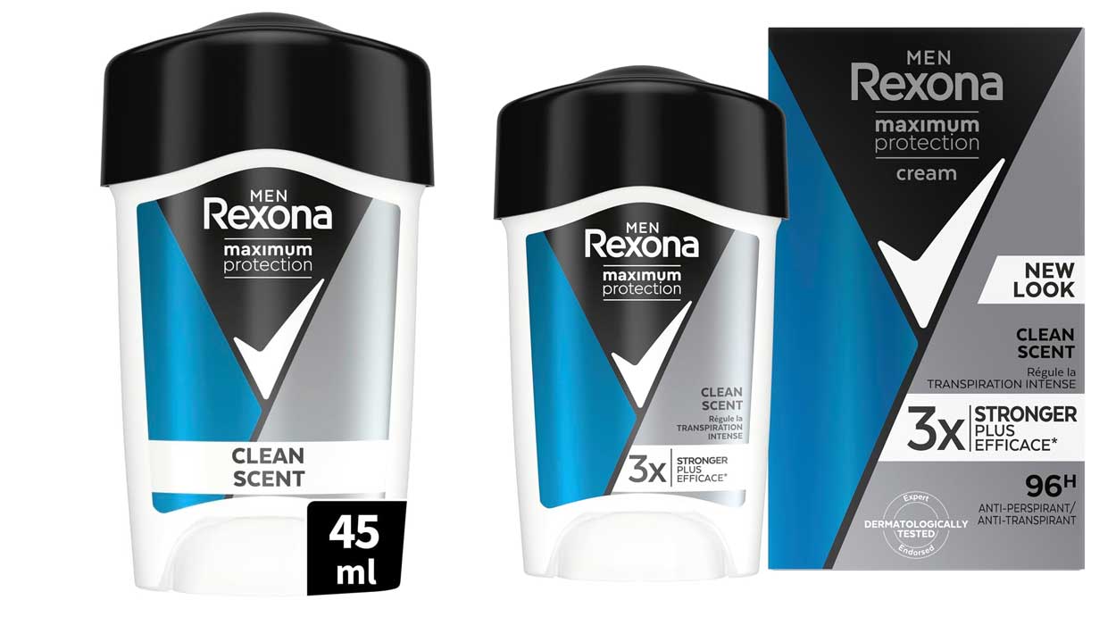 Chollo Pack x2 Crema antitranspirante Rexona Maximum Protection Clean Scent por sólo 6,49€ con descuento automático ¡3,24€ cada uno!