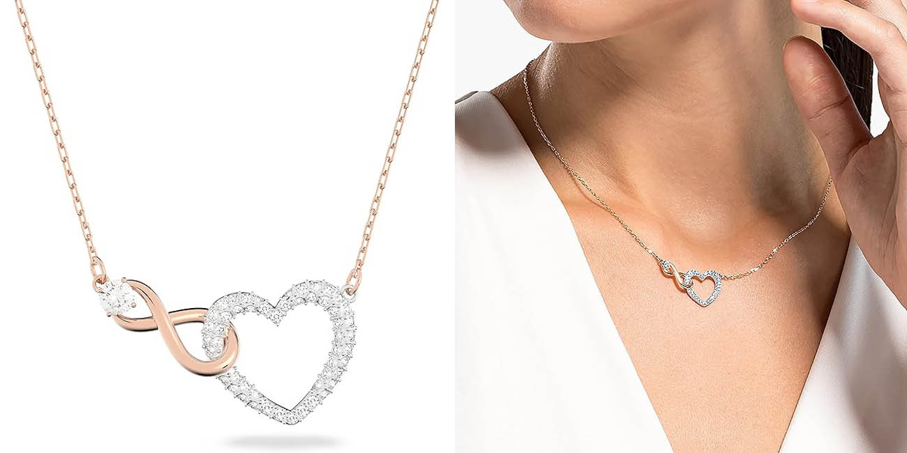 Este colgante Swarovski para mujer es un regalazo que ahora tienes con un 40% de descuento en Amazon
