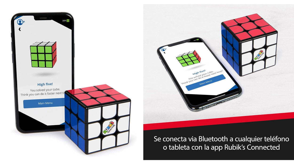 Chollo Cubo de Rubik’s 3×3 CONNECTEDX con Bluetooth por sólo 15€ (70% de descuento)