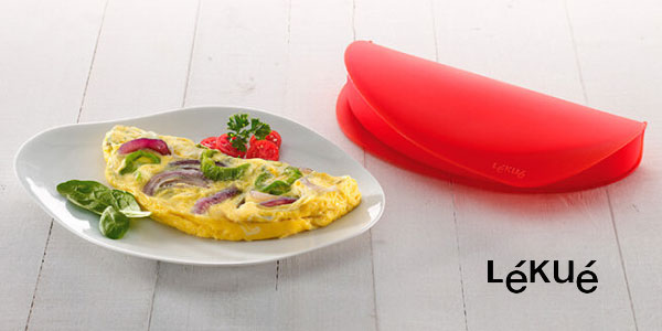 Chollo Recipiente Lékué para cocinar tortillas francesas en microondas por sólo 9,99€ (33% de descuento)