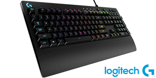 Chollo Teclado gaming Logitech G213 con retroiluminación RGB por sólo 39,80€ con envío gratis (-55%)