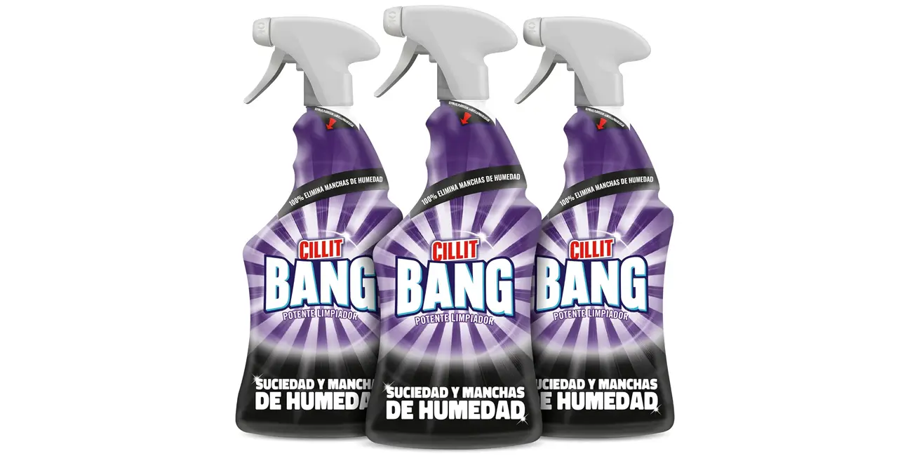 Chollo Pack x3 Cillit Bang Suciedad y Manchas de Humedad por sólo 7,55€ (-42%) ¡2,52€ cada uno!