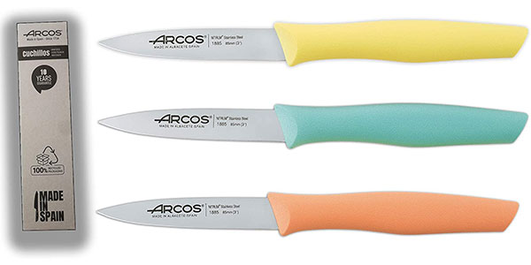 Chollo Set 3 de cuchillos mondadores Arcos Nova por sólo 7,69€ (-23%) ¡Top ventas y calidad!