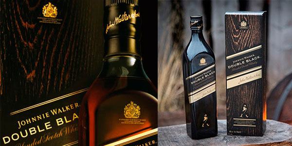 Chollo Whisky Johnnie Walker Double Black de 700 ml por sólo 25,99€ (28% de descuento)