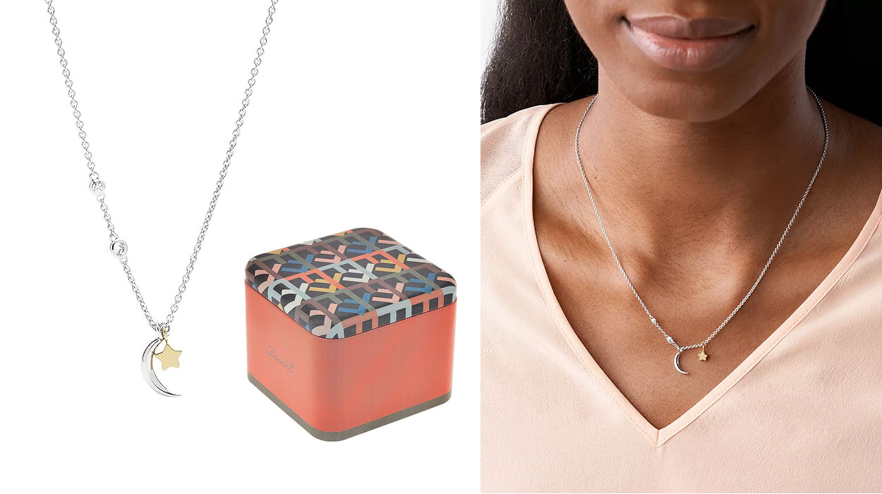 Amazon rebaja un 55% este precioso collar de Fossil ideal para hacer un buen regalo