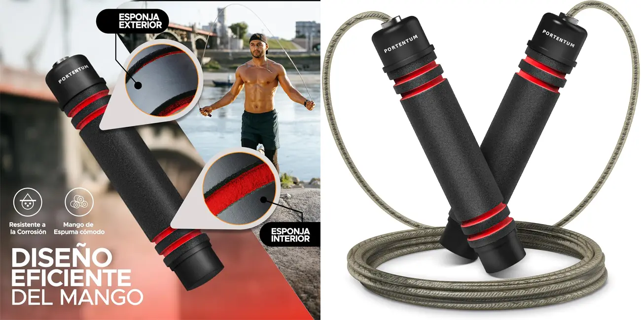 Esta comba para Crossfit está arrasando en Amazon y ahora puedes conseguirla por menos de 6€