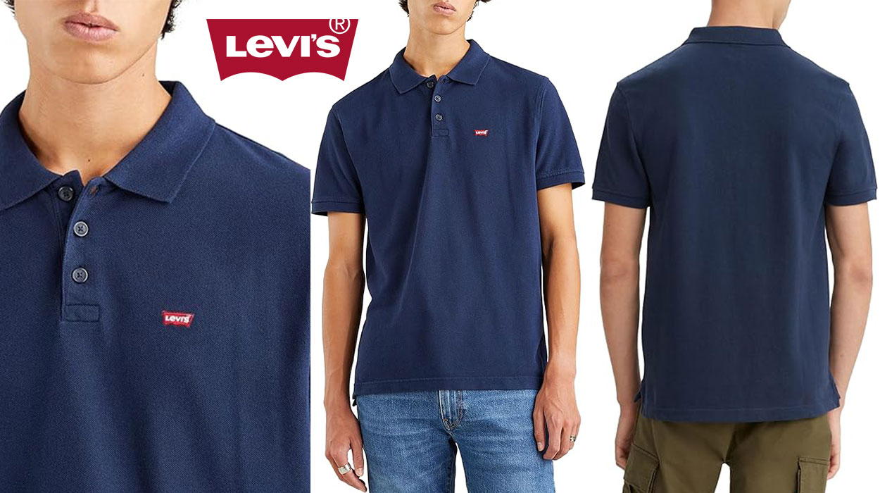 Este polo de manga corta Levi’s es un TOP ventas en Amazon y ahora puedes llevártelo con un 45% de descuento