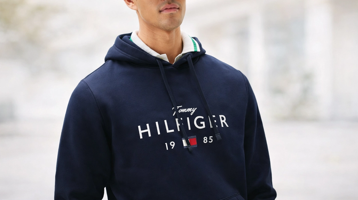 Chollo Sudadera Tommy Hilfiger Brand Love Big Hilfiger Hoodie para hombre por sólo 53,60€ con envío gratis (46% de descuento)
