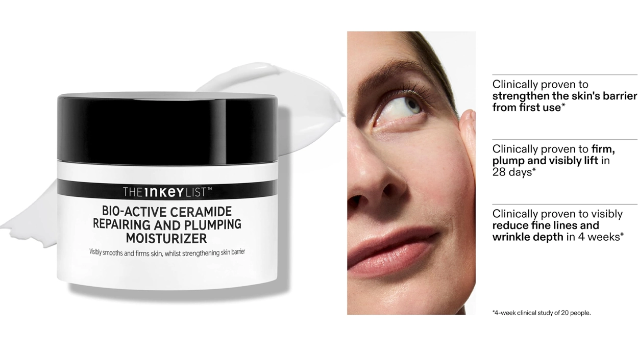 Chollo Crema hidratante The INKEY List de ceramida bioactiva antienvejecimiento 50 ml por sólo 5,60€ (-72%)