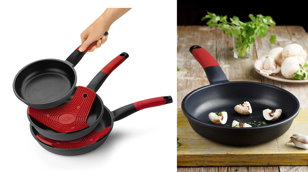 Chollo Set de 3 sartenes BRA Premiere de 18, 22, 26 cm por sólo 48,67€ con envío gratis (23% de descuento)