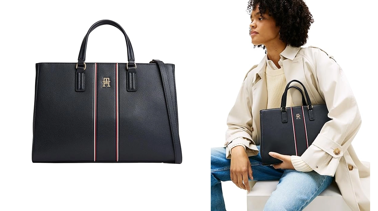 Chollo Bolso de mano Tommy Hilfiger TH Daily Satchel Corp por sólo 80,07€ con envío gratis (50% de descuento)