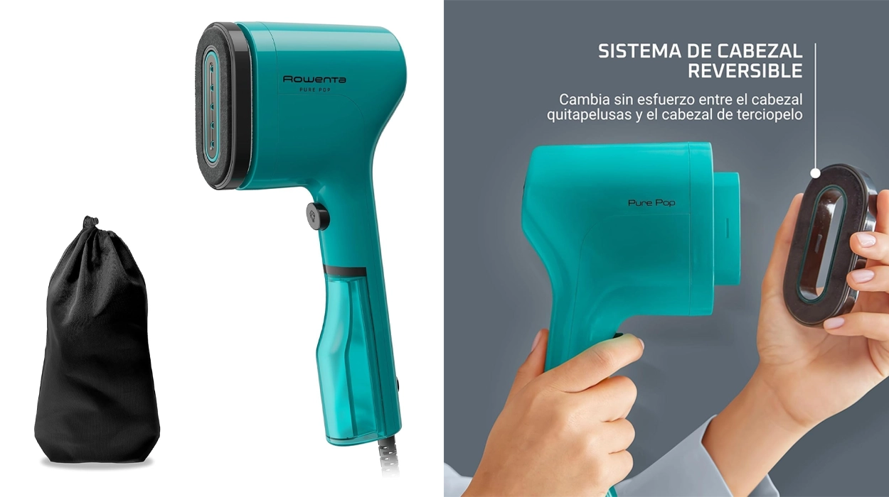 Chollo Plancha vertical Rowenta Pure Pop DR2026 por sólo 29,99€ con envío gratis (40% de descuento)